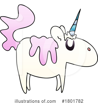 Unicorn Clipart #1801782 by lineartestpilot