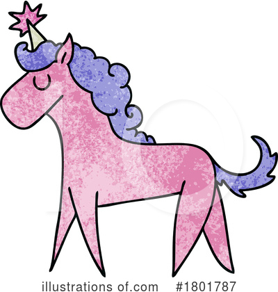 Unicorn Clipart #1801787 by lineartestpilot