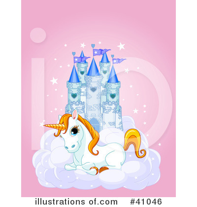 Unicorn Clipart #41046 by Pushkin