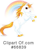 Unicorn Clipart #66839 by Pushkin