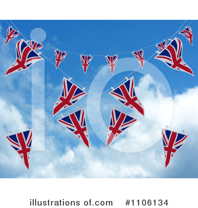 Bunting Clipart #1106134 by KJ Pargeter