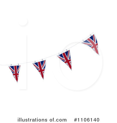 Bunting Clipart #1106140 by KJ Pargeter