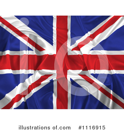 Royalty-Free (RF) Union Jack Clipart Illustration by KJ Pargeter - Stock Sample #1116915