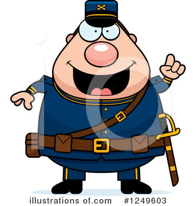 Royalty-Free (RF) Union Soldier Clipart Illustration by Cory Thoman - Stock Sample #1249603