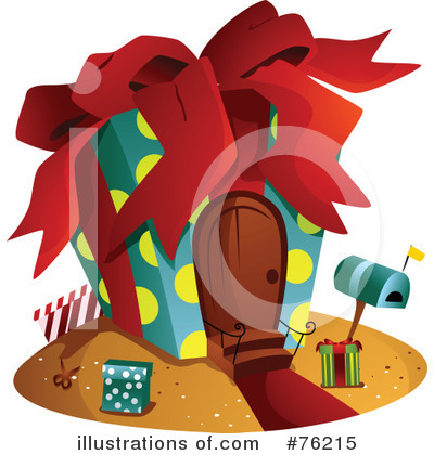 Royalty-Free (RF) Unique House Clipart Illustration by BNP Design Studio - Stock Sample #76215