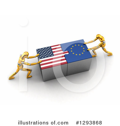American Flag Clipart #1293868 by stockillustrations