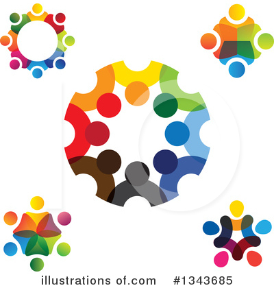 Royalty-Free (RF) Unity Clipart Illustration by ColorMagic - Stock Sample #1343685