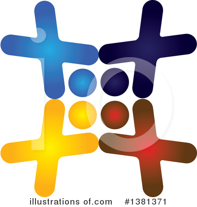 Royalty-Free (RF) Unity Clipart Illustration by ColorMagic - Stock Sample #1381371