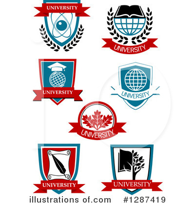 Royalty-Free (RF) University Clipart Illustration by Vector Tradition SM - Stock Sample #1287419