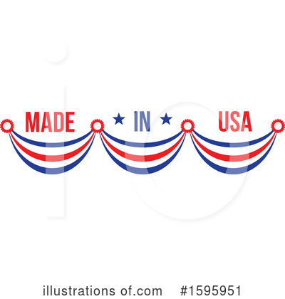 Made In Usa Clipart #1595951 by Vector Tradition SM