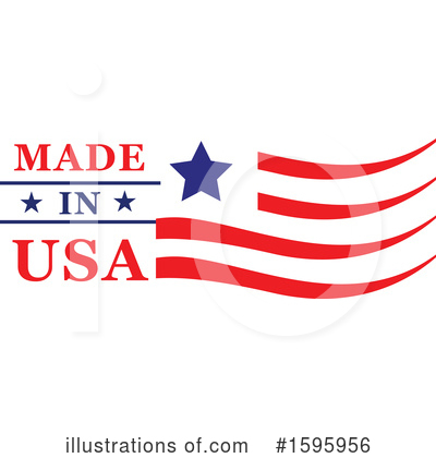 Made In Usa Clipart #1595956 by Vector Tradition SM