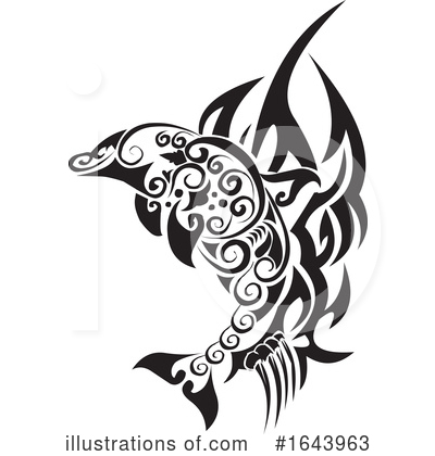Dolphin Clipart #1643963 by Morphart Creations