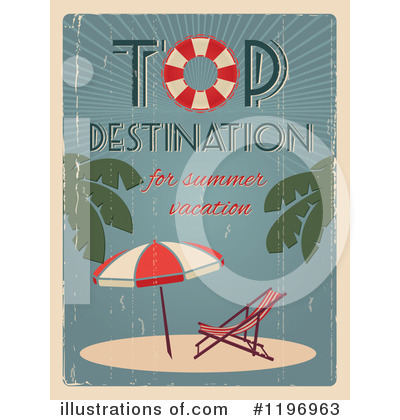 Royalty-Free (RF) Vacation Clipart Illustration by Eugene - Stock Sample #1196963