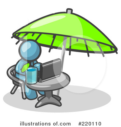 Royalty-Free (RF) Vacation Clipart Illustration by Leo Blanchette - Stock Sample #220110