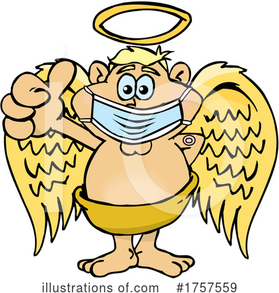 Angel Clipart #1757559 by Dennis Holmes Designs