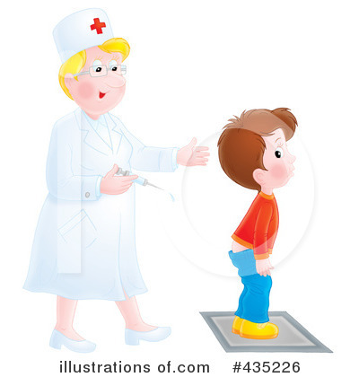 Royalty-Free (RF) Vaccine Clipart Illustration by Alex Bannykh - Stock Sample #435226