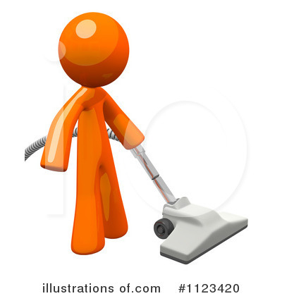 Carpet Cleaning Clipart #1123420 by Leo Blanchette