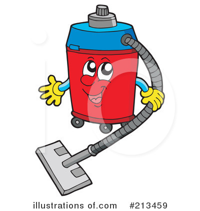 Royalty-Free (RF) Vacuum Clipart Illustration by visekart - Stock Sample #213459