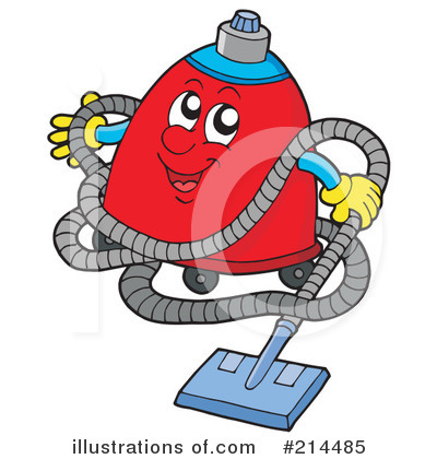 Royalty-Free (RF) Vacuum Clipart Illustration by visekart - Stock Sample #214485