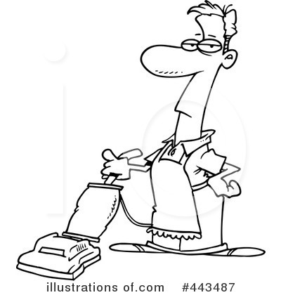 Royalty-Free (RF) Vacuum Clipart Illustration by toonaday - Stock Sample #443487