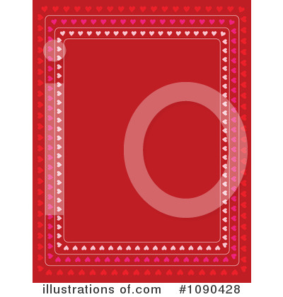 Royalty-Free (RF) Valentine Background Clipart Illustration by Maria Bell - Stock Sample #1090428
