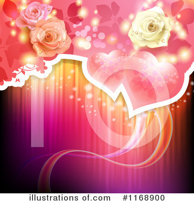 Royalty-Free (RF) Valentine Background Clipart Illustration by merlinul - Stock Sample #1168900