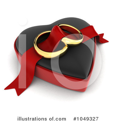 Wedding Rings Clipart #1049327 by BNP Design Studio