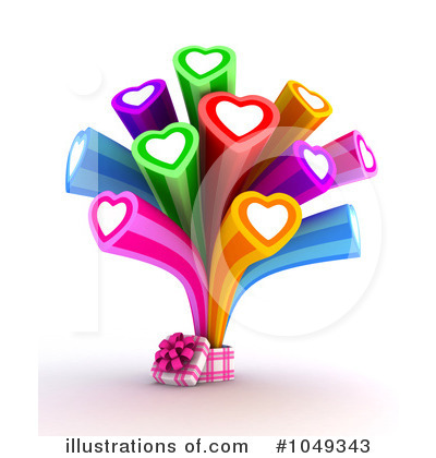 Royalty-Free (RF) Valentine Clipart Illustration by BNP Design Studio - Stock Sample #1049343