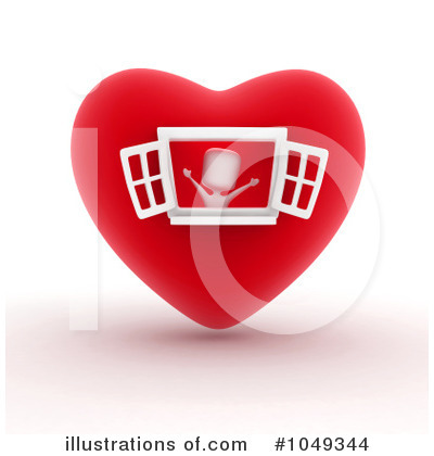 Royalty-Free (RF) Valentine Clipart Illustration by BNP Design Studio - Stock Sample #1049344