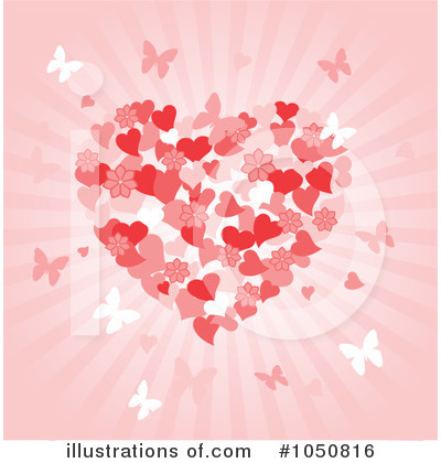 Royalty-Free (RF) Valentine Clipart Illustration by Pushkin - Stock Sample #1050816