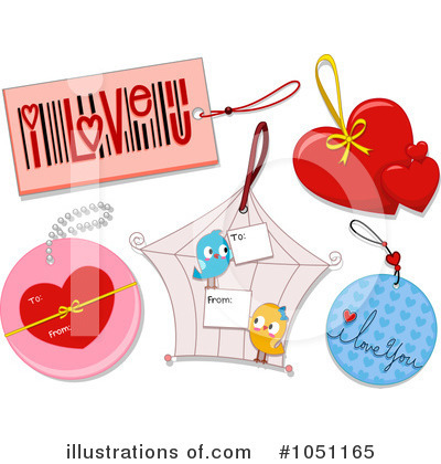 Royalty-Free (RF) Valentine Clipart Illustration by BNP Design Studio - Stock Sample #1051165