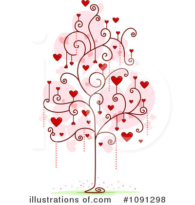 Hearts Clipart #1091298 by BNP Design Studio