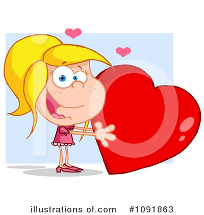 Royalty-Free (RF) Valentine Clipart Illustration by Hit Toon - Stock Sample #1091863