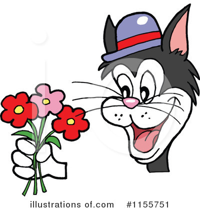 Royalty-Free (RF) Valentine Clipart Illustration by LaffToon - Stock Sample #1155751