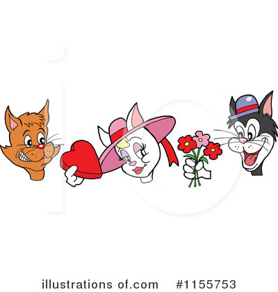 Royalty-Free (RF) Valentine Clipart Illustration by LaffToon - Stock Sample #1155753