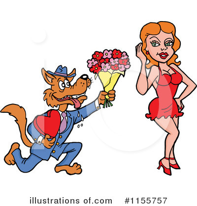 Valentine Clipart #1155757 by LaffToon