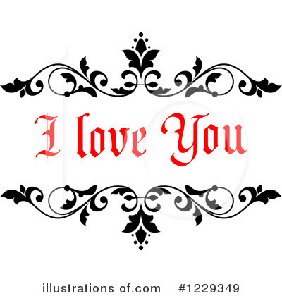 Royalty-Free (RF) Valentine Clipart Illustration by Vector Tradition SM - Stock Sample #1229349