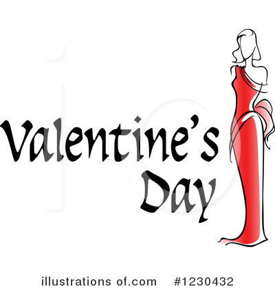 Royalty-Free (RF) Valentine Clipart Illustration by Vector Tradition SM - Stock Sample #1230432