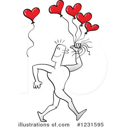 Royalty-Free (RF) Valentine Clipart Illustration by Zooco - Stock Sample #1231595