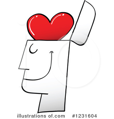 Royalty-Free (RF) Valentine Clipart Illustration by Zooco - Stock Sample #1231604