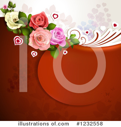 Royalty-Free (RF) Valentine Clipart Illustration by merlinul - Stock Sample #1232558