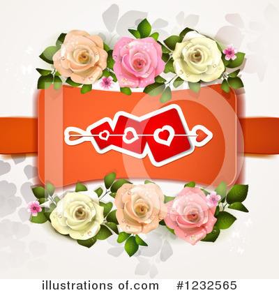 Royalty-Free (RF) Valentine Clipart Illustration by merlinul - Stock Sample #1232565