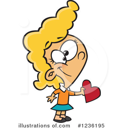 Royalty-Free (RF) Valentine Clipart Illustration by toonaday - Stock Sample #1236195