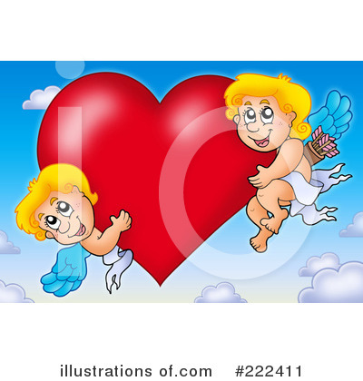 Royalty-Free (RF) Valentine Clipart Illustration by visekart - Stock Sample #222411