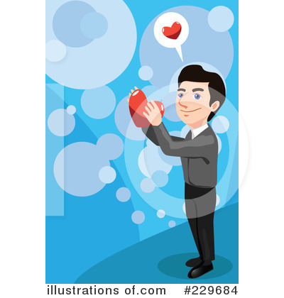 Royalty-Free (RF) Valentine Clipart Illustration by mayawizard101 - Stock Sample #229684