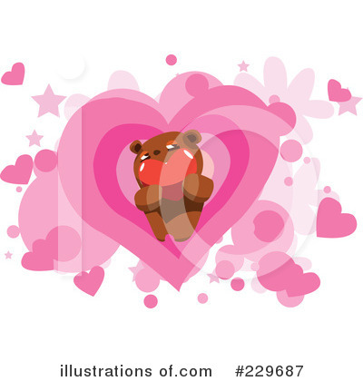 Royalty-Free (RF) Valentine Clipart Illustration by mayawizard101 - Stock Sample #229687