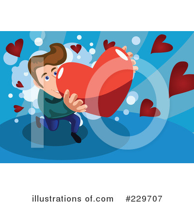 Royalty-Free (RF) Valentine Clipart Illustration by mayawizard101 - Stock Sample #229707