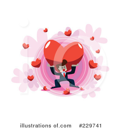 Royalty-Free (RF) Valentine Clipart Illustration by mayawizard101 - Stock Sample #229741