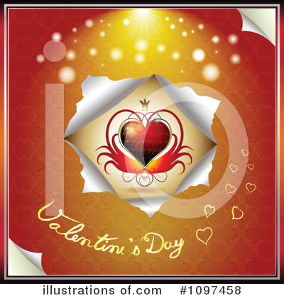 Royalty-Free (RF) Valentines Day Clipart Illustration by merlinul - Stock Sample #1097458