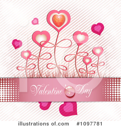 Royalty-Free (RF) Valentines Day Clipart Illustration by merlinul - Stock Sample #1097781